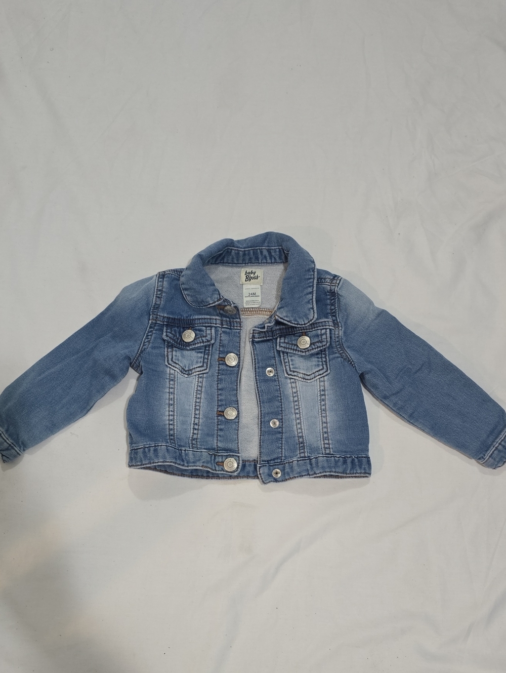OshKosh B'gosh Faded Blue Kids Denim Jacket